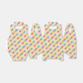 Bunte Abschlussfeier  Geschenkschachtel (Ungefaltet)