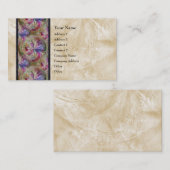 Bunte abstrakte Blasen-Muster-Band-Grenze Visitenkarte (Vorne/Hinten)