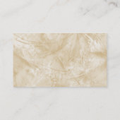 Bunte abstrakte Blasen-Muster-Band-Grenze Visitenkarte (Rückseite)