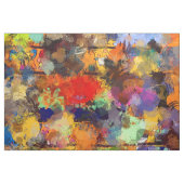 Bunte abstrakte Farben-Spritzer-Kunst Stoff (Fat Quarter (45,7 x 55,9 cm))