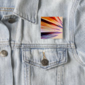 Bunte abstrakte Gegenstände gegen Weiß Button (Beispiel)