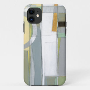 Bunte abstrakte geometrische Formen iPhone 11 Hülle