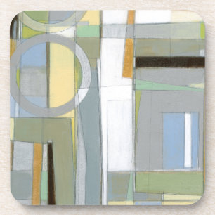 Bunte abstrakte geometrische Formen Untersetzer