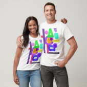 Bunte abstrakte Kunst 14 T-Shirt (Unisex)