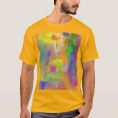 Bunte abstrakte Kunst 2 T-Shirt (Vorderseite)