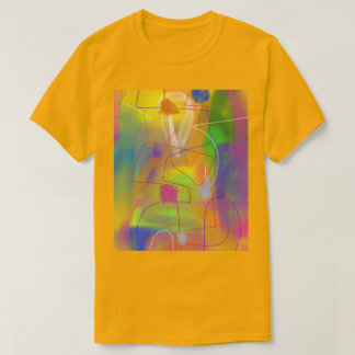 Bunte abstrakte Kunst 2 T-Shirt