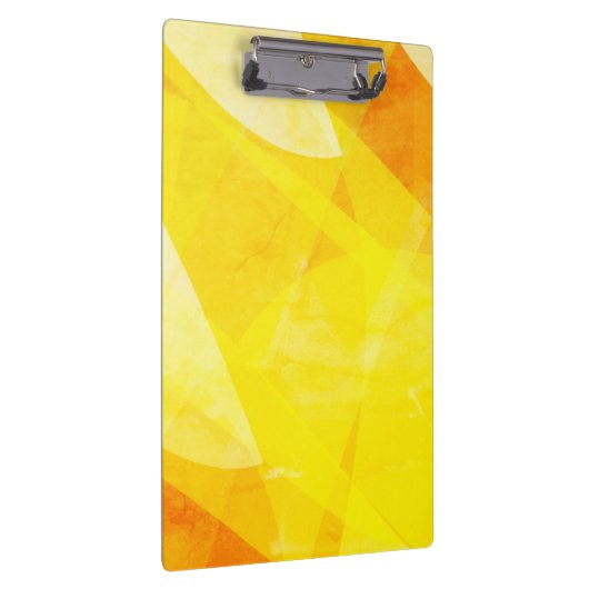 Bunte abstrakte Kunst, bunte Formen Klemmbrett (Rechts)