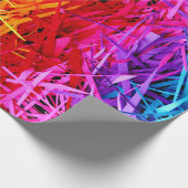 Bunte abstrakte Kunst Geschenkpapier (Ecke)