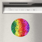 Bunte abstrakte Kunst Magnet (In Situ (Geschirrspüler))