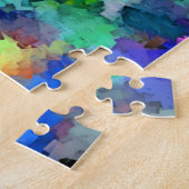 Bunte abstrakte Kunst Puzzle (Seite)