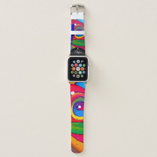 monogram apple watch