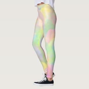Bunte abstrakte Pastelle Leggings