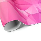 Bunte abstrakte polygonale/niedrig Polykunst Geschenkpapier (Rolleneckpunkt)