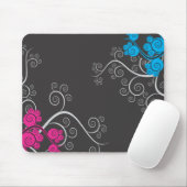 Bunte abstrakte Reben Mousepad (Mit Mouse)