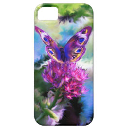 Bunte abstrakte Schmetterlings-Malerei Case-Mate iPhone Hülle