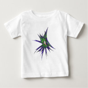 Bunte abstrakte Stammes-Tätowierkunst explodiert Baby T-shirt