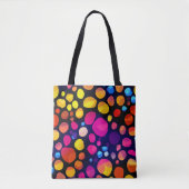 Bunte Abstraktion Tasche (Vorderseite)