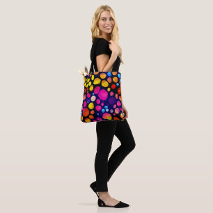 Bunte Abstraktion Tasche