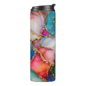 Bunte Alkohol-Tinte Thermosbecher (Nach links gedreht)