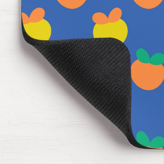 Bunte Äpfel Mousepad (Ecke)