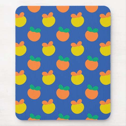 Bunte Äpfel Mousepad (Vorne)