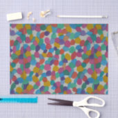 Bunte Aquarell-Punkte Seidenpapier (Handwerk)