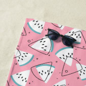 Bunte Aquarell-Wassermelonen Strandtuch (Beispiel)