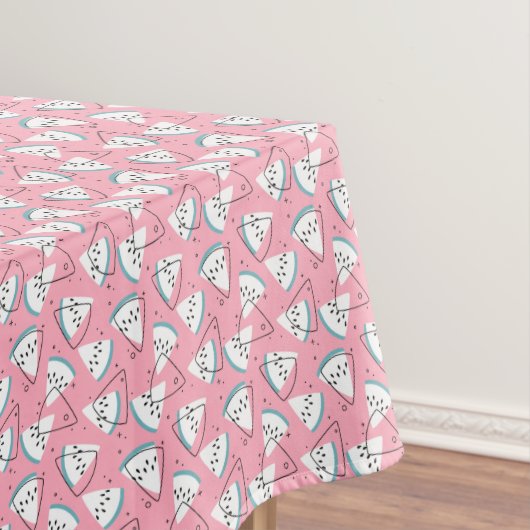 Bunte Aquarell-Wassermelonen Tischdecke (Beispiel)