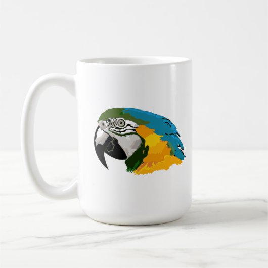 Bunte Aramug Kaffeetasse (Links)
