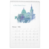 Bunte Architektur Kalender (Feb 2026)