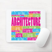 Bunte Architektur Mousepad (Mit Mouse)