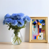 Bunte Architektur von Paul Klee, Abstrakte Kunst Poster