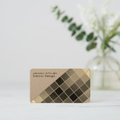 Bunte Art der modernen grafischen Musterschablone Visitenkarte (Stehend Vorderseite)