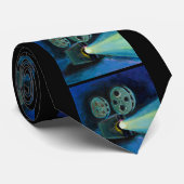 Bunte ausdrucksvolle Malereikunst des Krawatte (Gerollt)