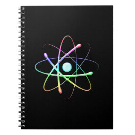 Bunte Aussenseiter-Geschenke des Atom-| Notizblock