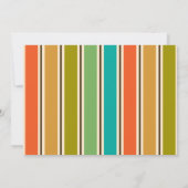 Bunte Autos Geburtstagsparty Einladung (Rückseite)