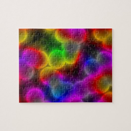 Bunte Bakterien Puzzle (Horizontal)