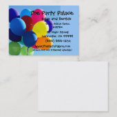 Bunte Ballone Visitenkarte (Vorne/Hinten)