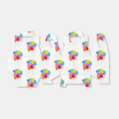 Bunte Ballons Geschenkschachtel (Ungefaltet)