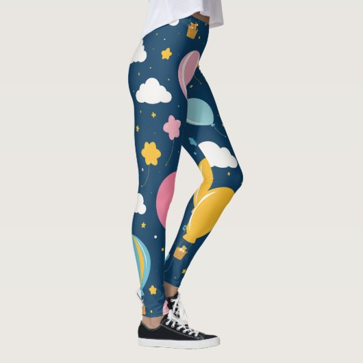 Bunte Ballons Leggings (Rechts)