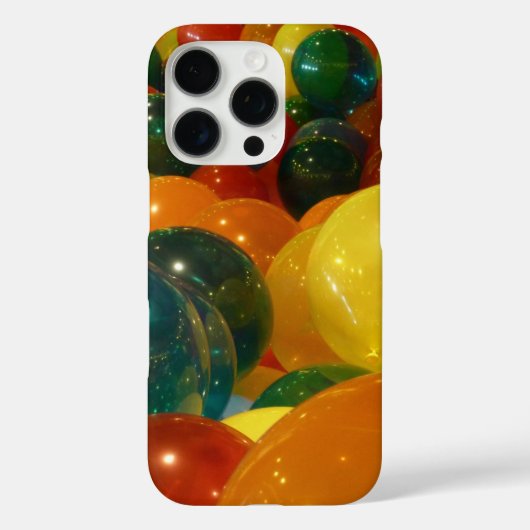 Bunte Ballons Party Design Case-Mate iPhone Hülle (Rückseite)