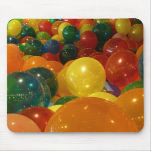 Bunte Ballons Party Design Mousepad