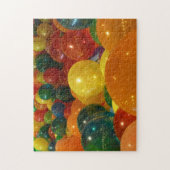 Bunte Ballons Party Design Puzzle (Vertikal)