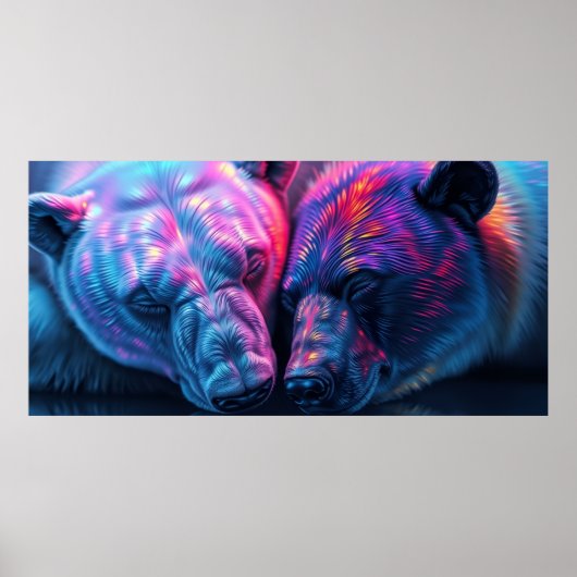Bunte Bären Poster (Vorne)