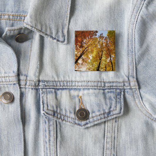 Bunte Bäume Button (Beispiel)