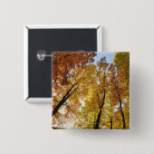 Bunte Bäume Button (Vorne & Hinten)