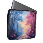 Bunte Bäume Laptopschutzhülle (Vorne Rechts)