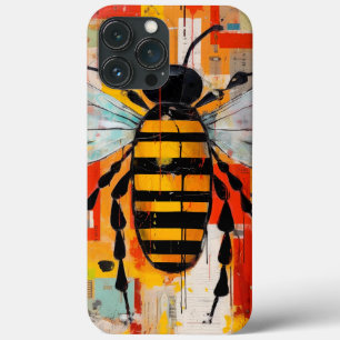 Bunte Bienen-Kunst Druck Honigbiene Wand Case-Mate iPhone Hülle