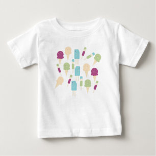 Bunte Birthday Ice Creme Baby T - Shirt