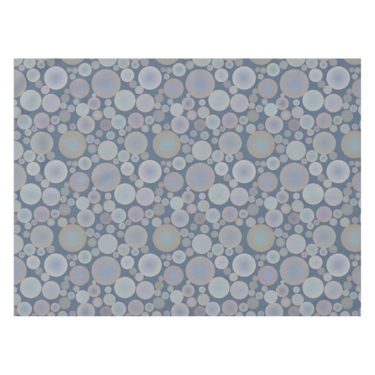 Bunte Blasen Tischdecke (Vorderseite (Horizontal))